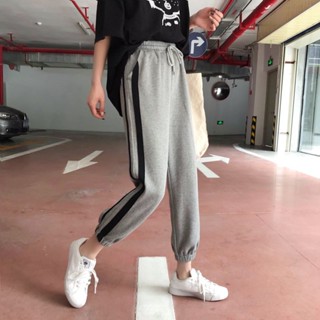 一家有趣的店🔥111九分休閒運動褲女2025夏季新款韓版學生寬鬆哈倫褲束腳褲子🌼