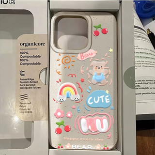 可愛 元氣 少女心 小熊糖 手機殼 適用iPhone 13promax/XS/11promax/7plus/XR/8pl