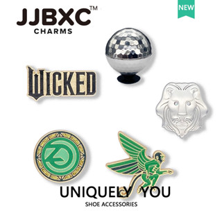 JJBXC 洞洞鞋 鞋釦 金屬鞋花 鞋配飾 金屬卡通獅子 猴子 DIY時尚鞋附件 適用於cross鞋