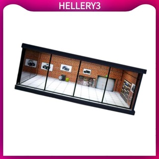 [HelleryQ] 1:64 比例模型汽車展示櫃模型汽車人偶收納盒
