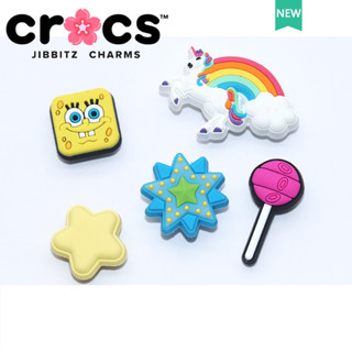 crocs 鞋釦 洞洞鞋鞋釦 鞋釦 洞洞鞋配飾 鞋花 卡通海綿寶寶 星星 彩虹獨角獸 時尚鞋附件