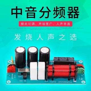 【臺中出貨】中音分頻器汽車喇叭分頻器車載車用發燒汽車音響喇中音分音器