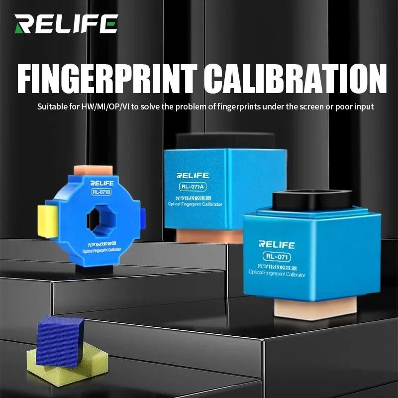XIAOMI RELIFE RL-071/071A/071B 華為小米安卓手機光學指紋校正器校正工具指紋校準器