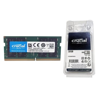 Crucial 32GB DDR4-3200 SODIMM RAM 記憶體 CT32G4SFD832A(平行進口)