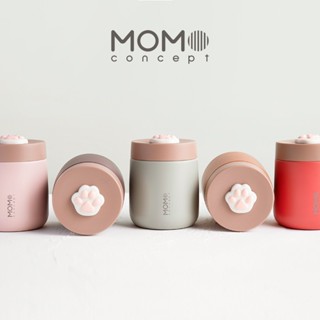 MOMOCONCEPT咖啡寬口保溫杯 女生高顏值小巧隨行便攜水杯子早餐杯 閨蜜禮物
