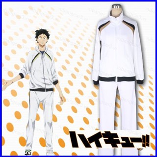 Yb3 海久!! Cosplay 服裝 Fukurodani 高中外套夾克運動制服套裝運動服 Akaashi Keiji