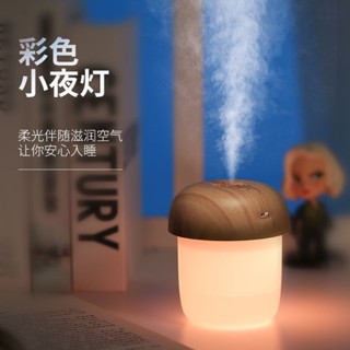 加濕器臥室辦公室車載空調房保濕噴霧空氣淨化小蘑菇加濕器USB家用辦公室車載空調房補水保濕噴霧空氣淨化器25.4.5