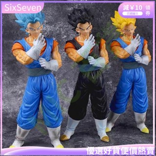 【臺灣出貨】熱賣🔥32cm 日本 龍珠Z 七龍珠 卡卡羅特 貝吉塔 合體 貝吉特 超級賽亞人公仔人偶模型雕像WJ01