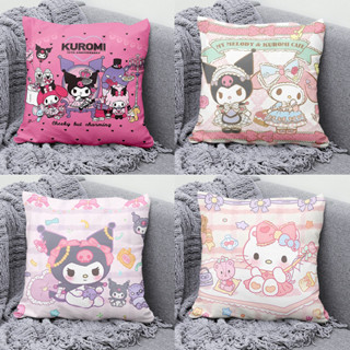 Sanrio 三麗鷗 kuromi 庫洛米 玉桂狗美樂蒂三麗鷗可愛少女心抱枕多功能睡覺枕頭靠墊宿捨床頭裝飾枕套含枕芯