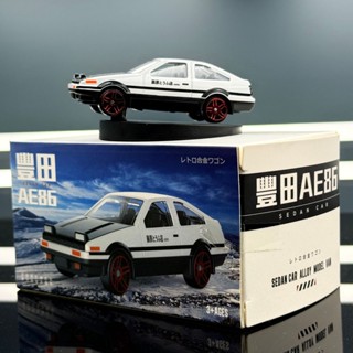 閤金車模AE86汽車漂移甩尾旋轉擺件1:64玩具模型中控臺車載裝 FJNY