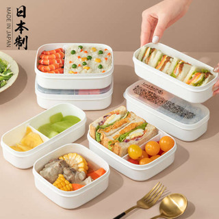 韓國便當盒 微波便當盒 日本進口飯盒可微波爐加熱專用學生上班族密封帶飯餐盒分隔便當碗