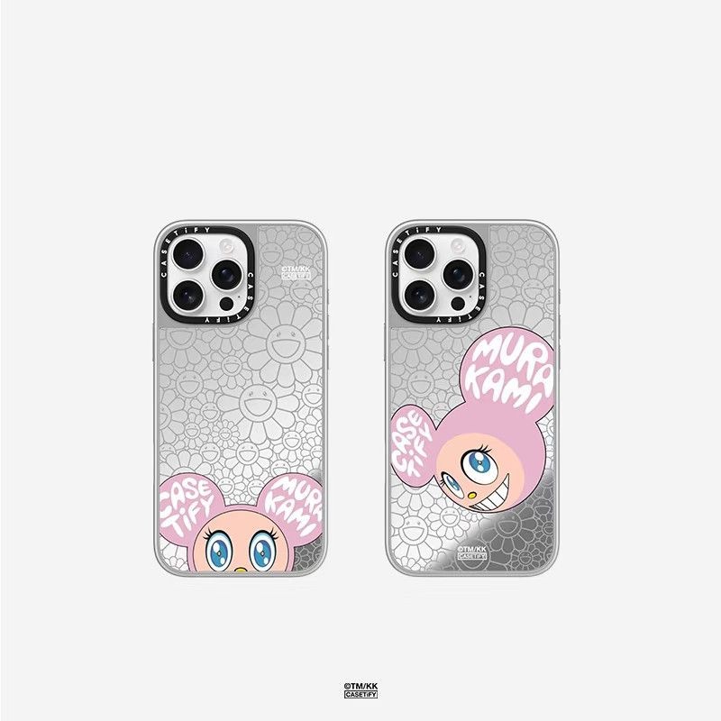 CASETiFY 村上隆 （白）ワイヤレスイヤホンポーチ♡完売商品最終お値下げ♡ CASETiFY 村上隆 （白）ワイヤレスイヤホンポーチ♡完売商品