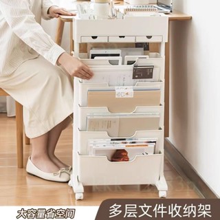 免運到府✨夾縫收納書架 書架 書包置物架 可移動小書架 放書小推車 桌側邊收納書架 書本小推車 移動收納架 多功能置物架