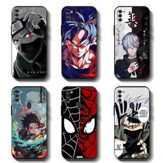 SAMSUNG 黑色軟殼適用於三星 Galaxy A11 防刮相機保護殼 UV 彩色設計 TPU 手機殼全覆蓋矽橡膠防震