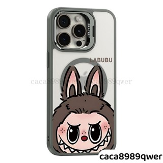 卡通 磁吸金屬鏡頭支架 適用 iPhone 16 plus 15 14 13 12 11 Pro Max 防摔保護殼
