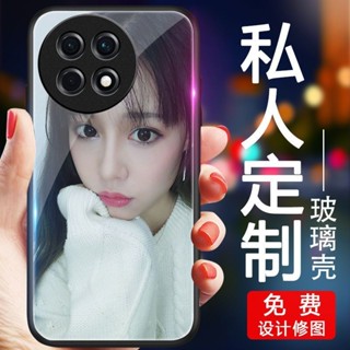 定製手機殻一加ACE5定製手機殻玻璃女液體矽膠防震男ACE5pro透明創意軟套