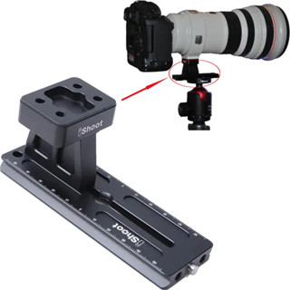 佳能長鏡頭EF 500mm f/4L IS II USM的鏡頭領腳三腳架安裝環形支架底座相機快速釋放闆