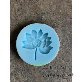 矽膠模具 - 蓮花壓面 - 6.3cm 蓮花枝 - 填充果凍 - 製作蠟燭 - 製作巧克力
