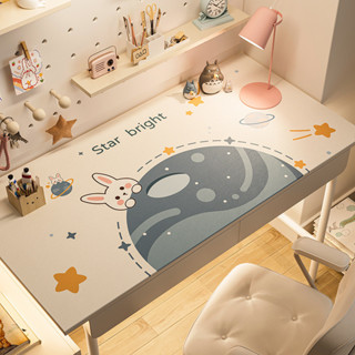 mouse pad 滑鼠墊 table mat 桌墊 辦公桌墊卡通書桌墊皮革環保小學生學習桌桌墊兒童寫字檯防水防油電腦