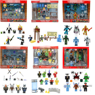 ⭐ Roblox虛擬玩偶收藏公仔 12款式玩具帶零件 盒裝385g2.5寸-3寸