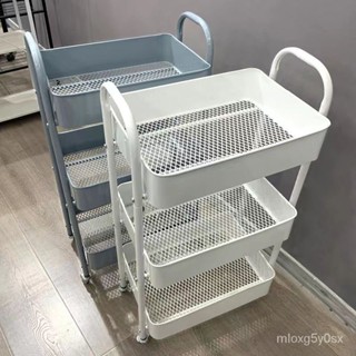 臺灣有貨【新竹出貨】書桌收納小推車置物架桌麵零食收納盒化妝品收納神器車宿捨收納架顧家生活館