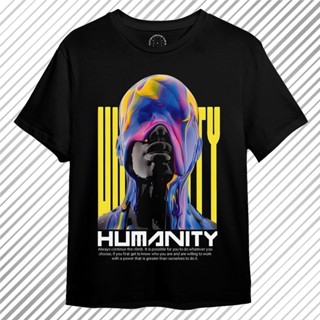 3D HumanityWear 原創高階發行版 T 恤 3D Humanity DT0103