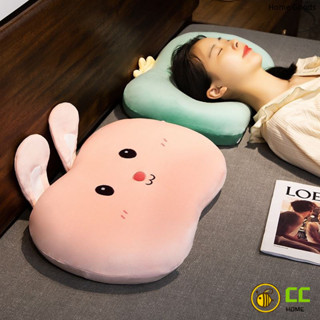 CC❤Home卡通可愛貓肚皮小枕頭兒童單人枕頭套含芯家用學生宿舍午睡枕