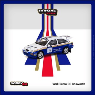 TW 1:64 福特Sierra RS 考斯沃斯Cosworth拉力賽1989合金汽車模型