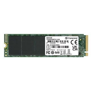 新風尚潮流 【TS500GMTE110Q】 創見 500GB M.2 PCI-E NVMe SSD 固態硬碟 雙面打件
