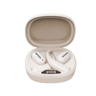 AIWA 愛華 真無線藍芽耳機AT-H10 AERO白 綠風潮