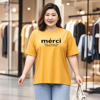 【現貨】【300斤】臺灣出貨M-6XL字母印花短袖衣服日常休閒簡約寬t150公斤女裝夏季韓版寬鬆T恤 A237