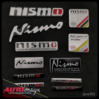 1pcs nismo汽車裝飾貼鋁標誌日産鋁闆汽車標誌NISMO標誌