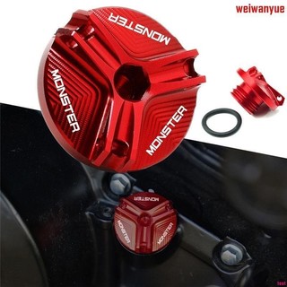【樂途】 Ducati MONSTER 696 796 821 1200 杜卡迪摩托車改裝發動機放油塞 機車機油蓋螺絲