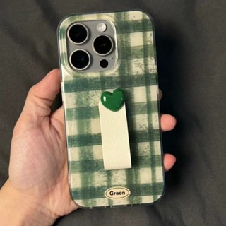 /手機殼軟xrIPhone15promax愛心/xs/ins風格子14128p11/指環扣13/