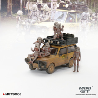 【高品質】新幾內亞人偶套裝版1:64路虎Camel駱駝杯1982汽車模型