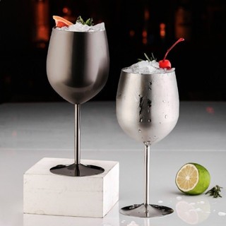 304不銹鋼紅酒杯 不銹鋼高腳杯 不銹鋼葡萄酒香檳杯 創意酒店酒吧 不銹鋼加厚酒杯
