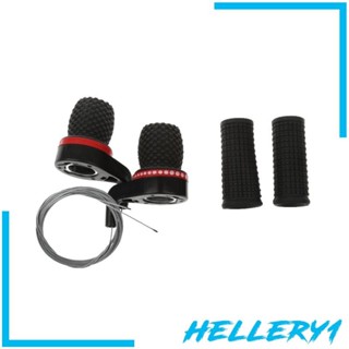 [Hellery1] 一對通用公路扭轉車把握把齒輪 3x7 變速器