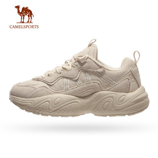 CAMEL SPORTS駱駝 戶外休閒鞋 新款女厚底防滑耐磨百搭運動老爹鞋