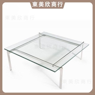咖啡桌 簡約現代設計師 桌子 鋼化玻璃 茶几 大理石 茶桌 中古茶几