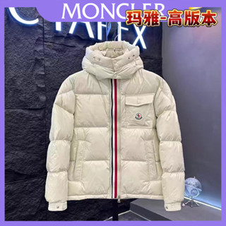 白鴨絨杏色情侶連加厚套冬季羽絨服潮家 NCQF