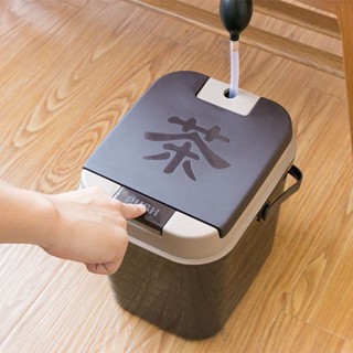 【小喬精選】茶桶茶道塑膠茶渣桶 家用廢水桶 垃圾桶 功夫茶排水桶 茶具配件茶水桶