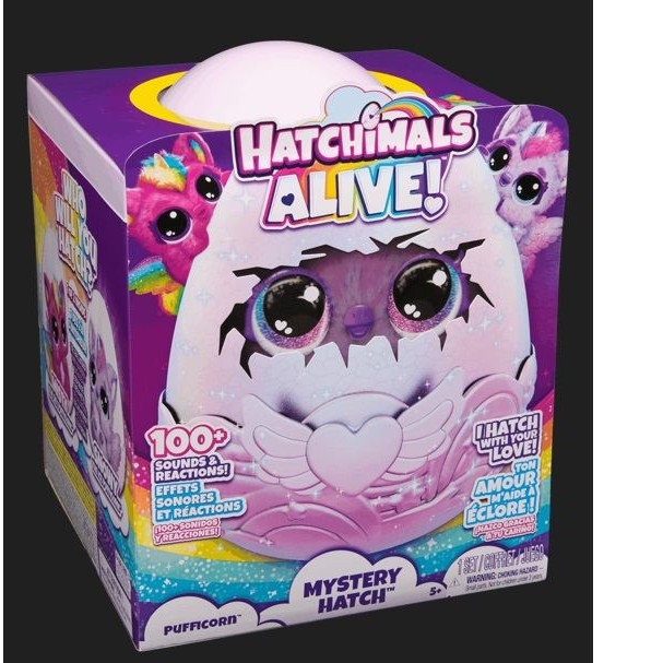 HATCHIMALS Alive豪華驚奇蛋/ 獨角獸寶寶/ 共2款隨機出貨 eslite誠品