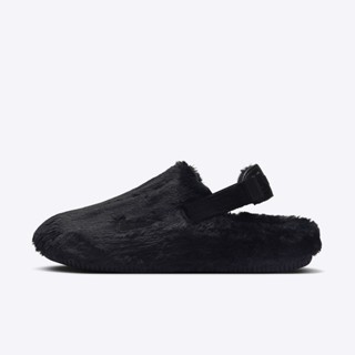 Nike W Calm Mule SE FZ3118-001 女 穆勒鞋 涼鞋 懶人鞋 休閒 絨毛 黑