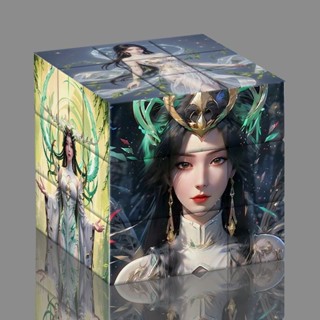 完美世界柳神拼圖益智圖案三階魔方火靈兒兒童玩具高顏值學生解壓mf4.16