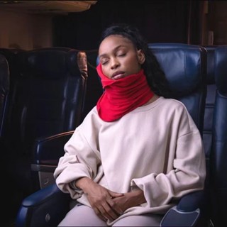【6378人收藏】旅行靠枕高鐵火車睡覺飛機護頸枕長途旅行枕便攜託頸雙靠款神器