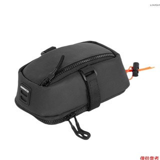 【新品】大容量自行車馬鞍包防水可擴展後座包自行車座下包