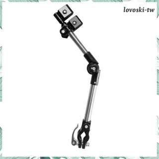 [LovoskiTW] 自行車傘架安裝,帶夾子支架自行車傘架,適用於山地公路自行車推車摩托車