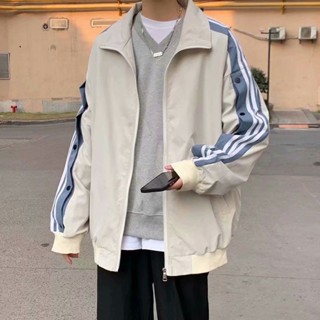 夾克男韓版潮流寬鬆2021年秋季新款ins大碼外套港風休閒上衣男士上衣潮流新款