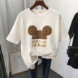 《現貨下單》短袖t恤女流行夏季女裝ins潮bf寬鬆卡通百搭短袖學生上衣寬鬆 t恤短袖上衣大尺碼上衣長版t恤短袖t恤女