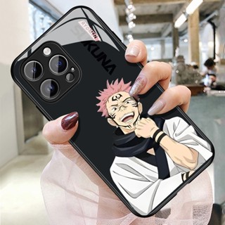 咒術回戰iPhone蘋果11手機殼 /13/promax/12強化玻璃14電鍍殼plus個性15